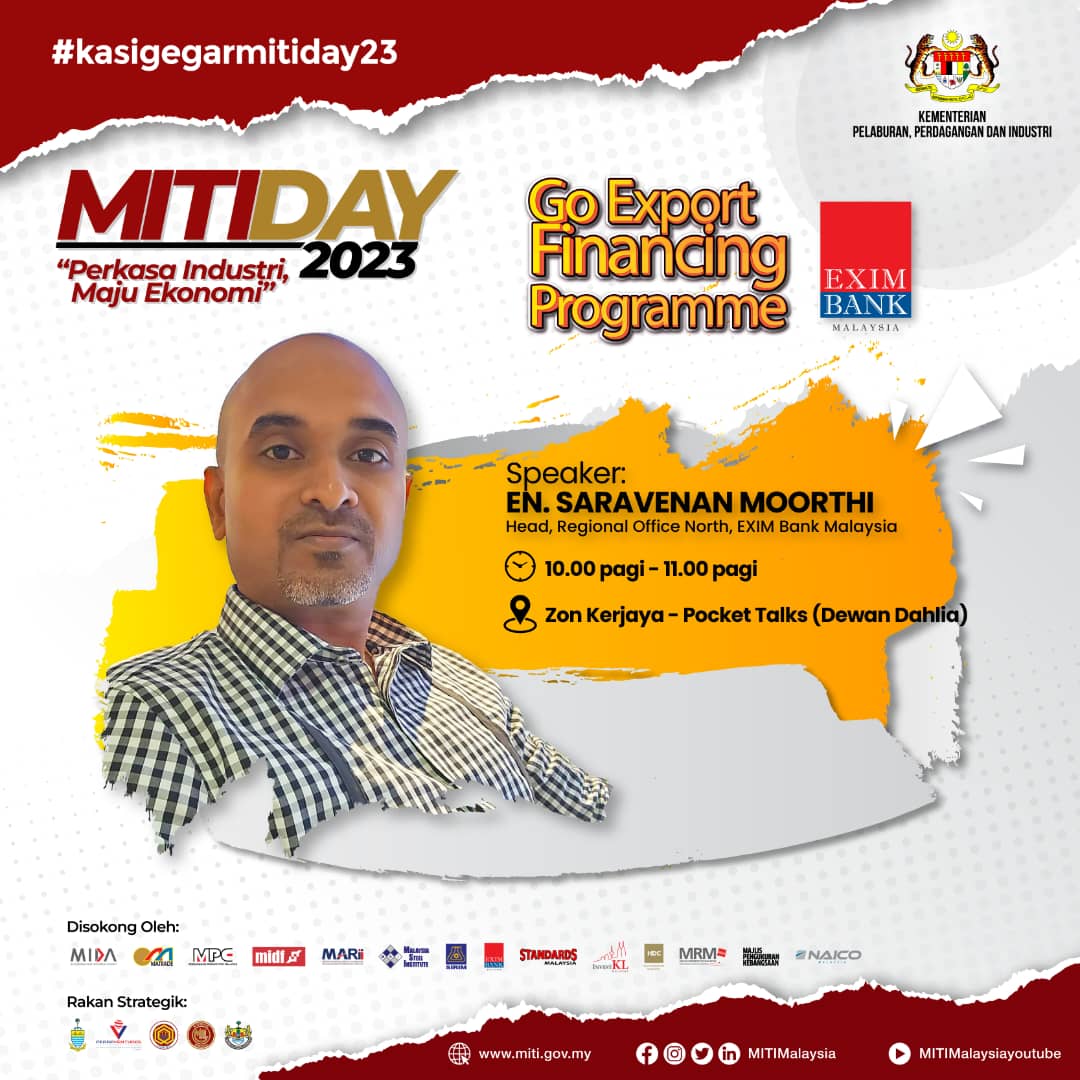 MITI DAY 2023 GO EXPORT FINANCING PROGRAMME